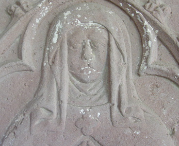 Germany Eberbach Cloister 83 Agnes von Scharfenstein 1381